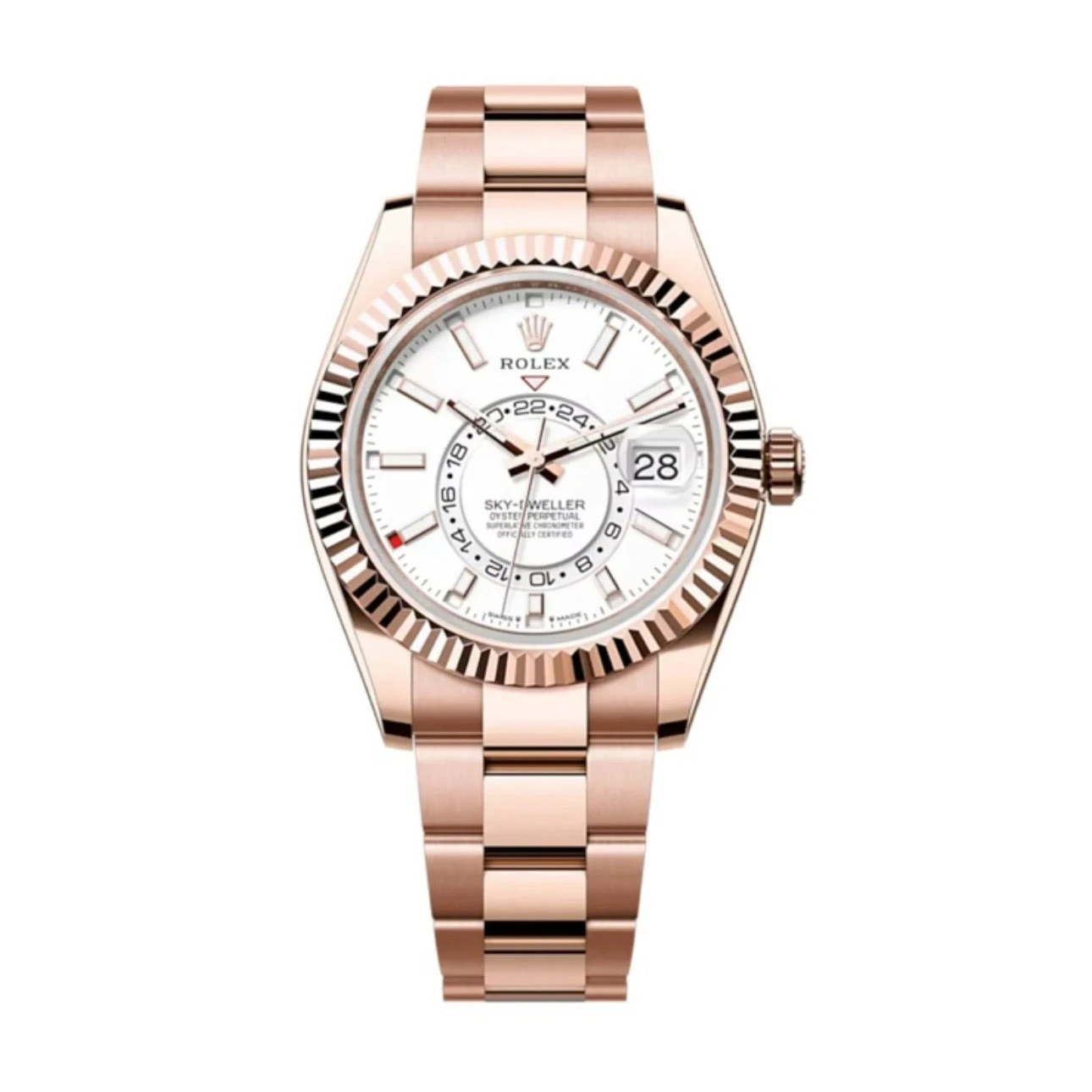 Rolex Sky-Dweller 42mm Intense White Dial Oysterflex Ref. 336935