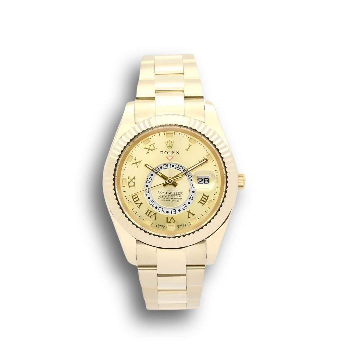 Rolex Sky-Dweller 326938 Champagne Gold 42mm