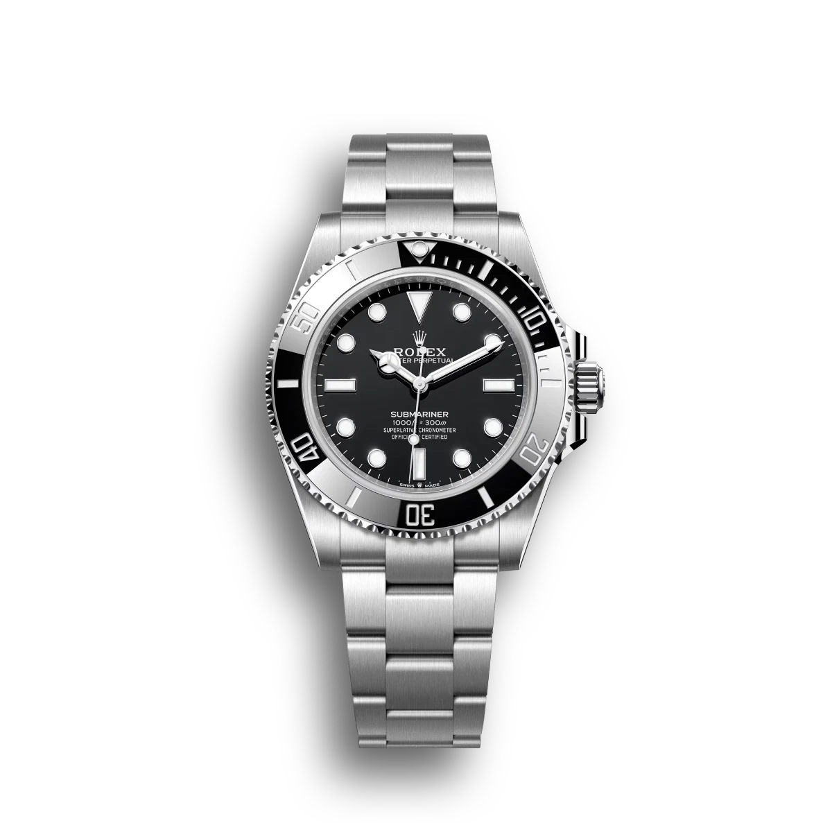Rolex Submariner 114060 40mm No-Date Black Dial