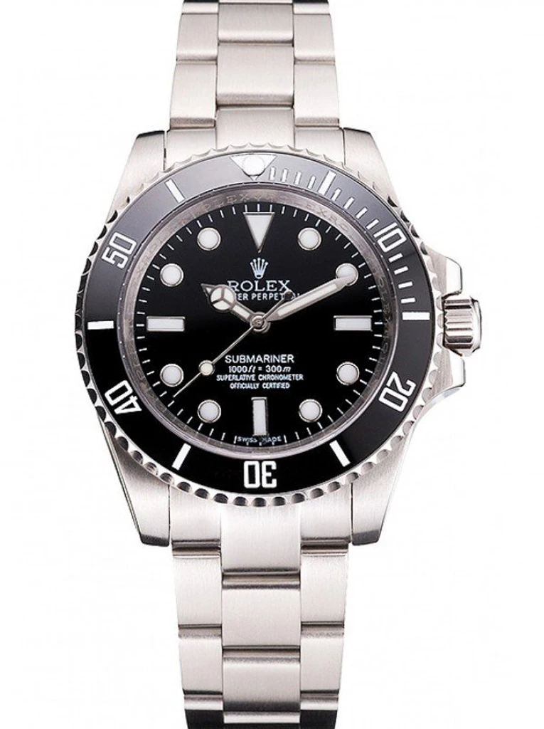 Submariner 40mm Black Dial 114060 No-Date Watch