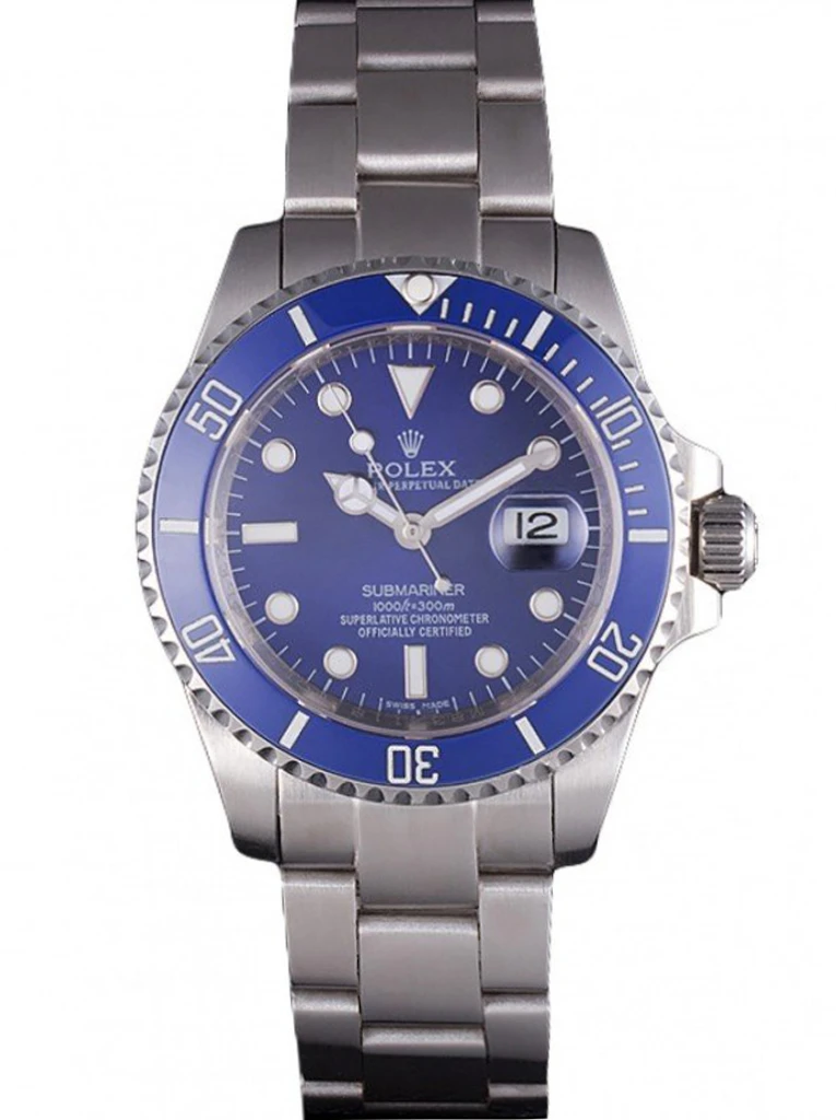 Submariner 40mm Blue Dial SRL50 Maritime Dive Watch