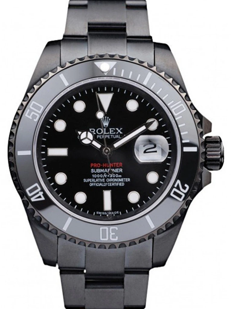 Rolex Submariner 41mm Black Dial Hunter Pro Edition