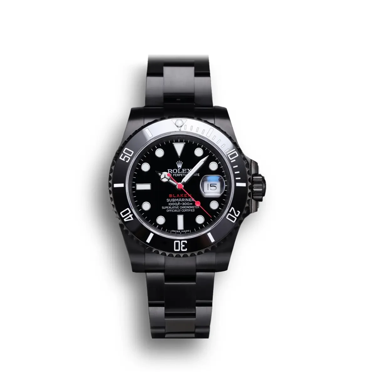Rolex Submariner BLAKEN 116610 v9 Date LN - Black DLC Dive Watch