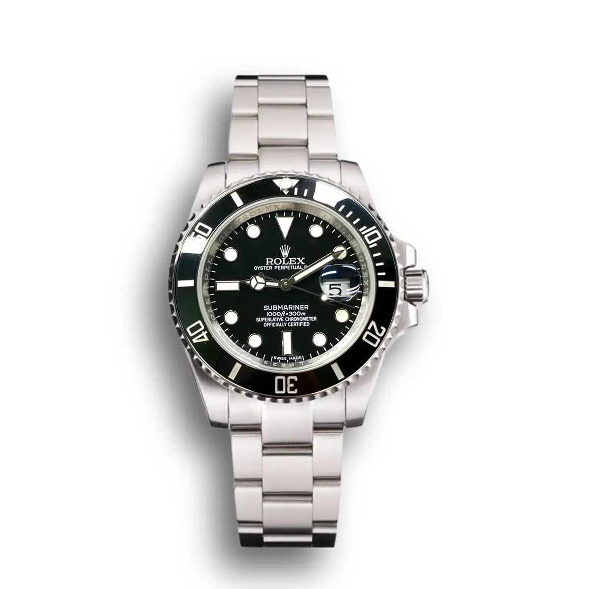 Rolex Submariner Blackwater Ghost 116610 - All-Black Stealth Dive Watch