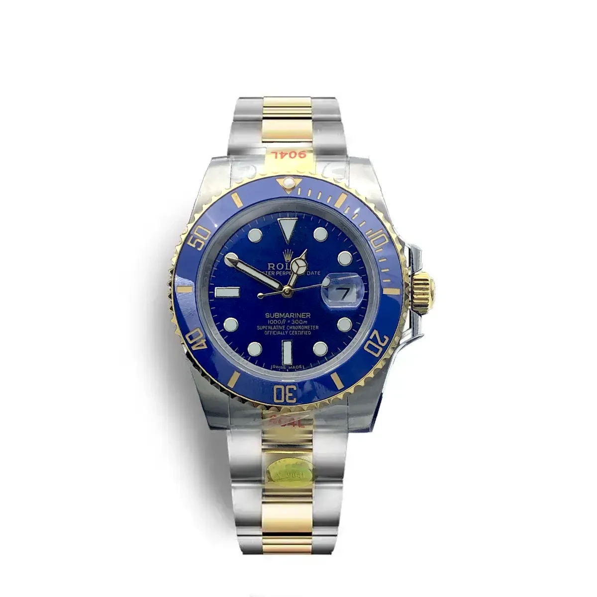 Submariner SUB 116610 40mm Gold Series Blue Dial