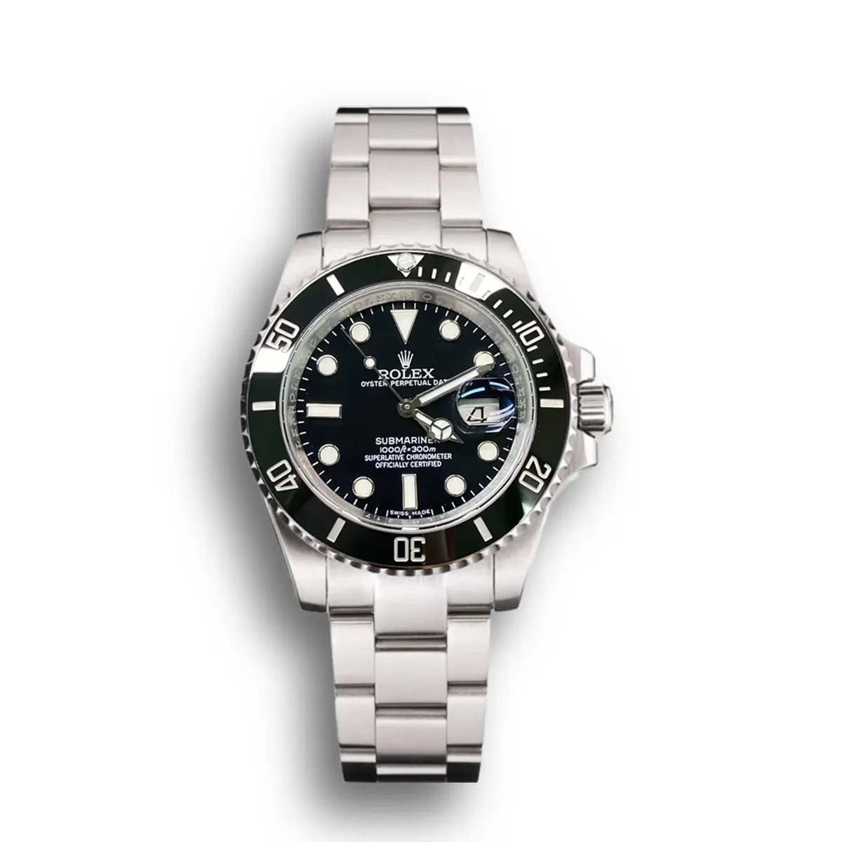Rolex Submariner SUB-N 116610 - 40mm Black Dial Dive Watch