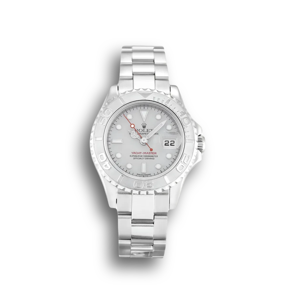 Rolex Yacht-Master 35mm Silver Dial 169622