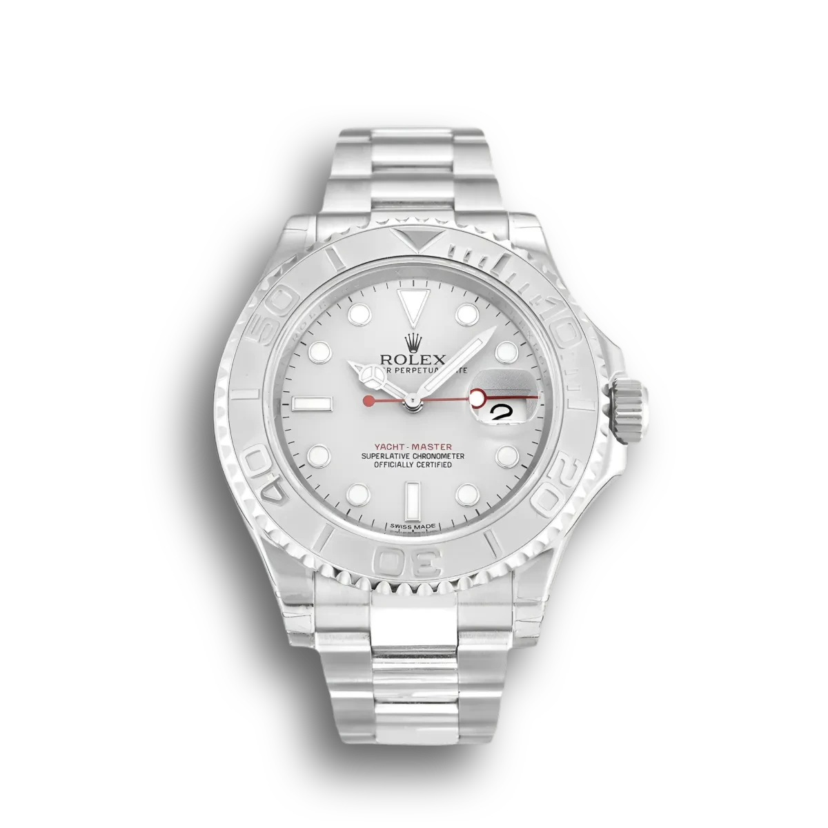 Rolex Yacht-Master 40mm Silver Dial 116622