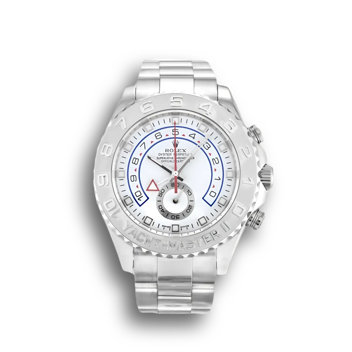 Rolex Yacht-Master 44mm White Dial 116689